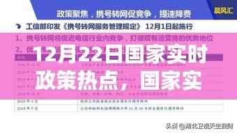 国家实时政策热点解析，聚焦十二月二十二日三大要点详解