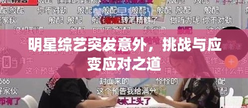 明星综艺突发意外，挑战与应变应对之道